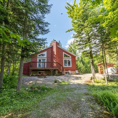 Les Chalets Tourisma - Chalet Dans Les Bois Avec Lac Prive - Le Colibri Saint-Raymond Luaran gambar